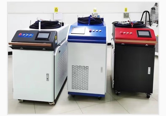 1500W 3000W فیبر لیزر جوش ماشین 3 در 1 لیزر تمیز کردن ماشین برش