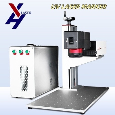دستگاه علامت گذاری لیزر 3D UV دستگاه حکاکی داخلی لیزر