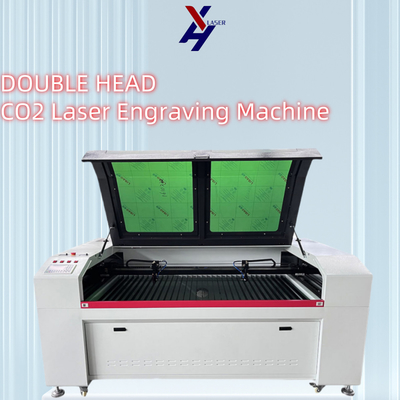 1610 ماشین حکاکی لیزر با کربن دی اکسید با دو سر بزرگ 80W 100W 150W 300W