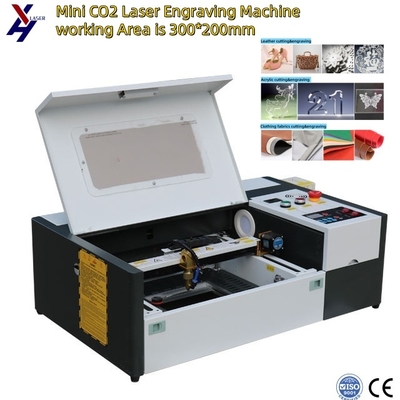 ارزان 3020 40W 50W ماشین برش لیزر CNC برای کاغذ چوب پوست آکریلیک