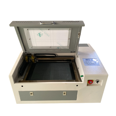 3020 4040 لیزر کوچک CO2 حکاکی 40W 50W برای لاستیک مهر آکریلیک