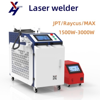 دستگاه جوشکاری لیزری فیبر با کیفیت بالا 1500W 2000W 3000W آب خنک کننده با عمر طولانی