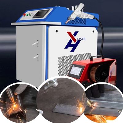 جوشکار لیزری آسان برای کار 1000 وات 2000 وات 3000 وات با جوشکاری تمیز کردن برش برای فلز